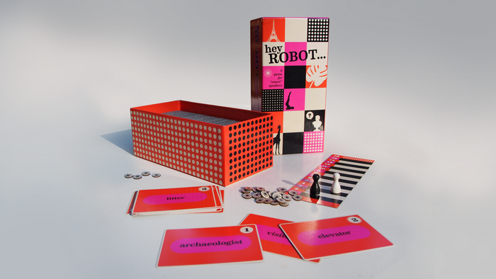 Hey Robot packaging and Kickstarter campaign 1