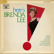 Brenda Lee – <cite>Here’s Brenda Lee!</cite> album art