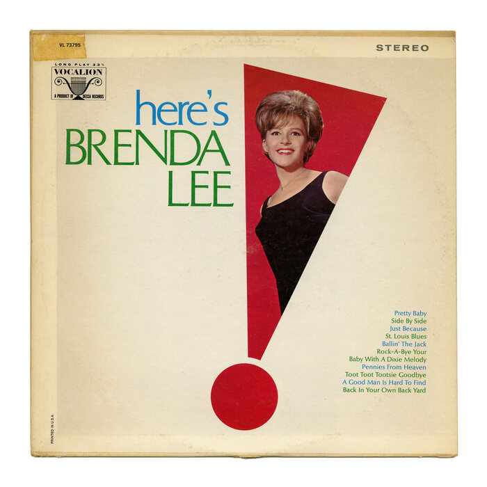 Brenda Lee – Here’s Brenda Lee! album art