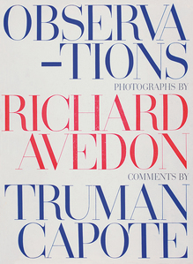 Richard Avedon, <cite>Observations</cite>