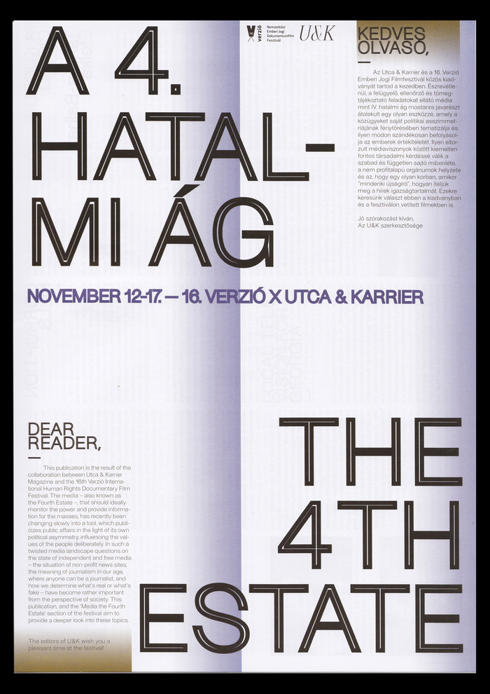 A 4. Hatalmi Ág / The 4th Estate 2