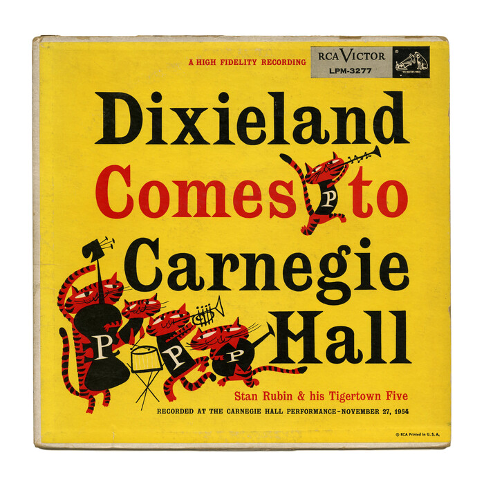 Stan Rubin &amp; his Tigertown Five – Dixieland Comes To Carnegie Hall album art