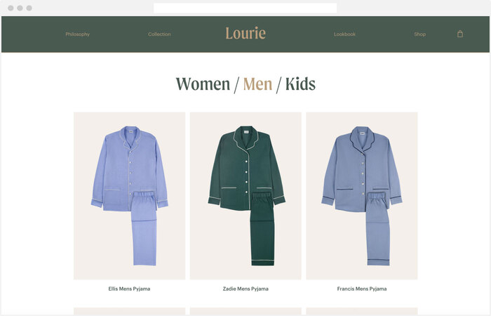 Webshop.