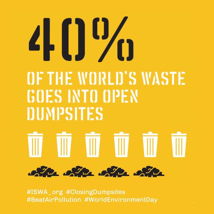 Closing Dumpsites campaign by ISWA 1