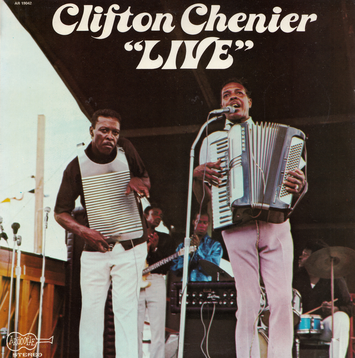 Clifton Chenier – “Live” album art
