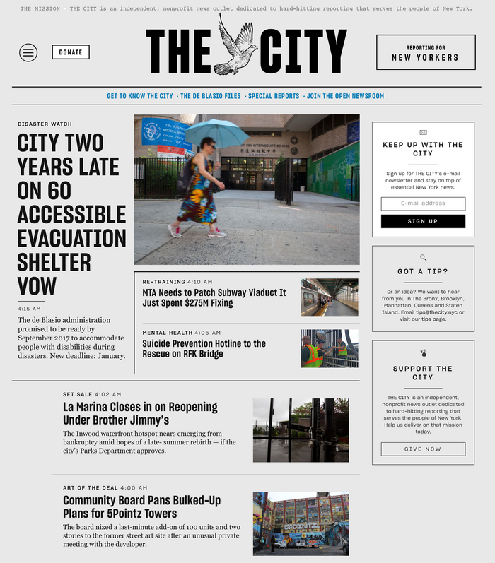The City website 1