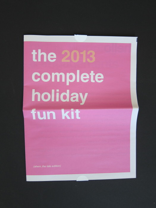 The 2013 Complete Holiday Fun Kit 1