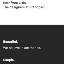 Brandpad typography showcase month (Sep 2019)