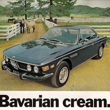 BMW 3.0 CS Sport Coupe Ad (1974)