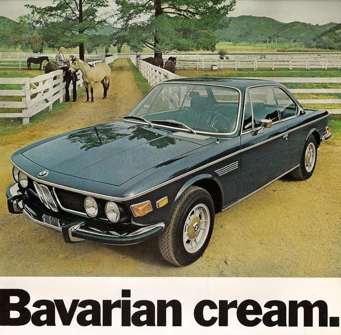 BMW 3.0 CS Sport Coupe Ad (1974)