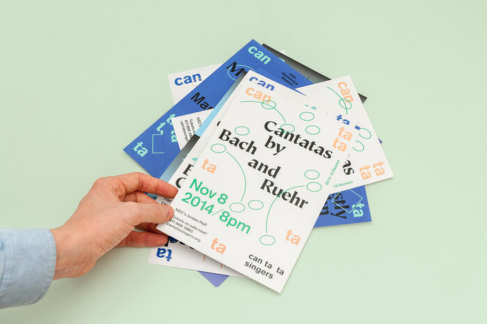 Cantata Singers branding 13