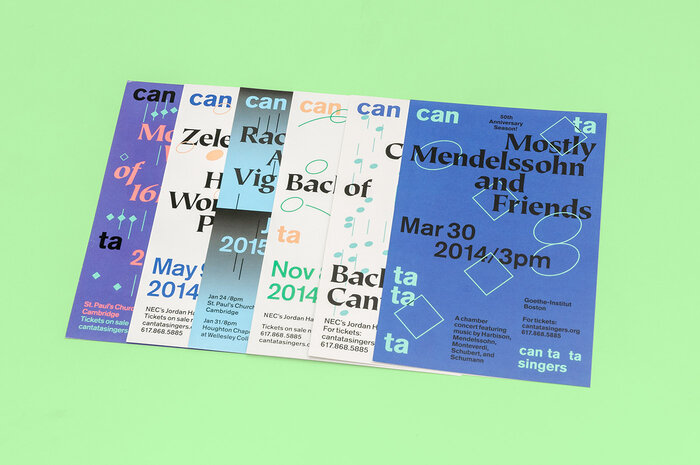 Cantata Singers branding 14