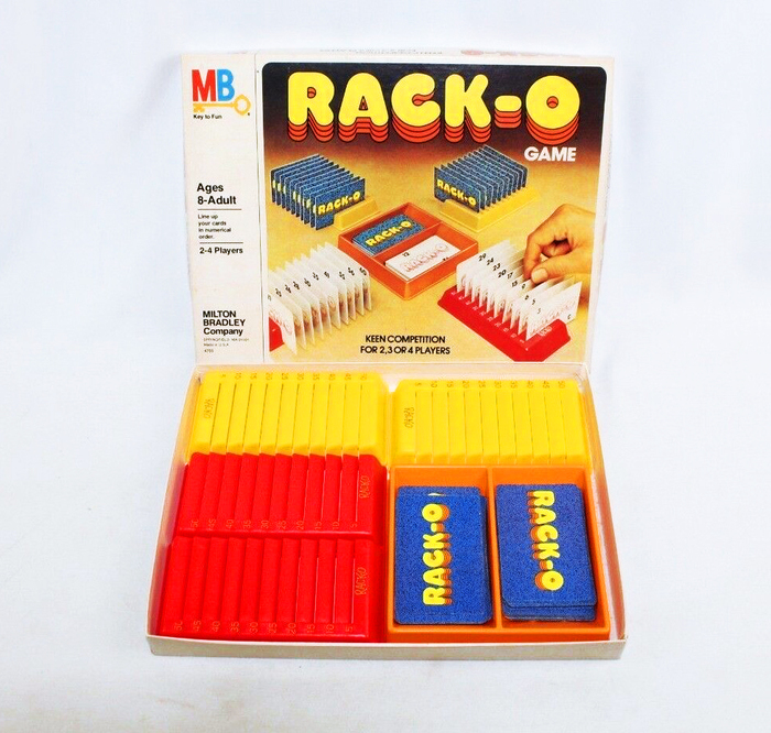 Rack-o card game (1975) 2