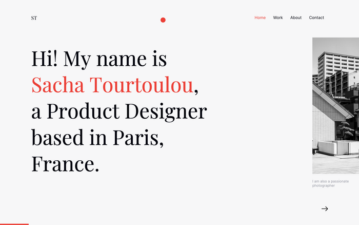 Sacha Tourtoulou portfolio 1