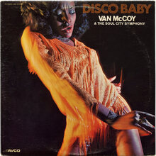 Van McCoy &amp; The Soul City Symphony – <cite>Disco Baby</cite>  album art