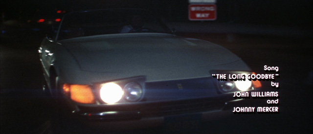 The Long Goodbye opening &amp; end credits 6