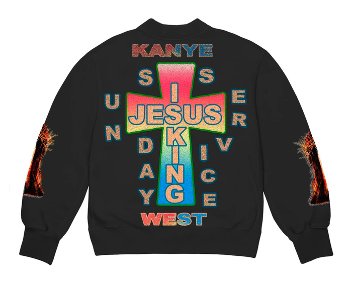 Kanye West’s Jesus Is King album art, movie poster and merchandise 10