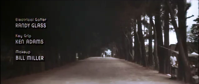 The Long Goodbye opening &amp; end credits 8